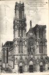 CPA Nancy Eglise St Pierre Facade surmontee de deux Tours dont 'une est inachevee 