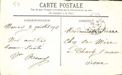 CPA Nancy Facade de l'Eglise Saint Leon 