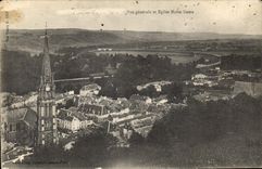 CPA Vue generale et Eglise Notre Dame 