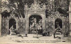 CPA Nancy Place Stanislas Grilles en fer forge de Jean Lamour 