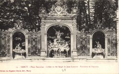 CPA Nancy Place Stanislas Grilles en fer forge de Jean Lamour Fontaine de Neptune 