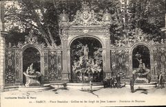 CPA Nancy Place Stanislas Grilles en fen forge de Jean Lamour 