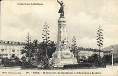 CPA Nice Monument du Centenaire et Nouveaux Jardins 