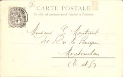 CPA Nice Le Monument de Massena