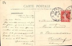 CPA Nancy Interieur de l'Eglise de Bonsecours 