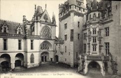 CPA Pierrefonds Le Chateau La Chapelle 