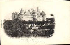 CPA Pierrefonds Chateau Cote Nord 