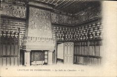 CPA Chateau de Pierrefonds La Salle des Chevaliers 
