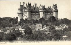 CPA Pierrefonds Le Chateau Cote Nord 