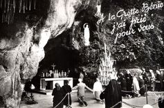 CPA Souvenir de Lourdes 