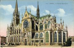 CPA Nancy L'Eglise Saint Epvre 