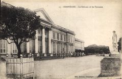 CPA Compiegne Le Chateau et les Terrases 