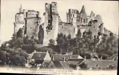 CPA Chateau de Pierrefonds en Ruines 
