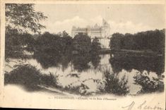 CPA Pierrefonds Chateau vu du Bois d'Haucourt 