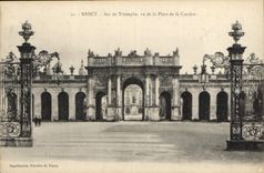 CPA Lyon Arc de Triomphe vu de la Place de la Carriere 