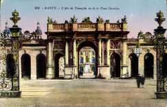 CPA Lyon L'Arc de Triomphe vu de la Place Carriere 