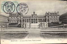 CPA Beauvais Le Lycee Felix Faure Facade principale 