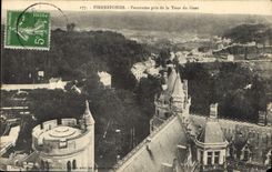 CPA Pierrefonds Panorama pris de la Tour du Guet 