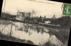 CPA Pierrefonds le Chateau et les Bords du Lac 