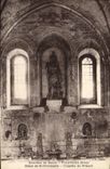CPA Environs de Senils Fleurines Oise Statue de St Christophe Chapelle du Prieure 