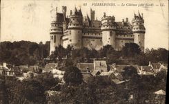 CPA Pierrefonds Le Chateau Cote Nord 