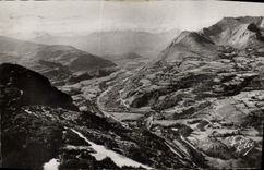 CPA Lourdes La Vallee d'Argeles vue du Pic du Jer 