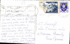 CPA Lourdes La Basilique et l'Apparition 