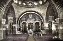 CPA Lourdes Interieur de la Basilique du Rosaire 