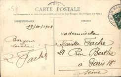 CPA Nancy Eglise de Bonsecours Elevee par Here es par ordre de Stanislas 