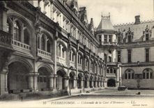 CPA Pierrefonds Colonnade de la Cour d'Honneur 