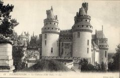 CPA Pierrefonds Le Chateau Cote Sud 