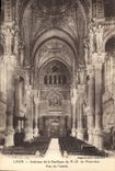 CPA Lyon Interieur de la Basilique de ND de Fourviere Vue de l'Entree 