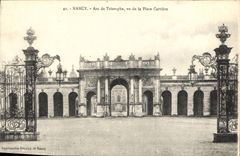 CPA Nancy Arc de Triomphe vu de la Place Carriere 