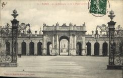 CPA Nancy Arc de Triomphe vu de la Place Carriere 