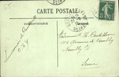 CPA Env de Cauterets Au Pont d'Espagne