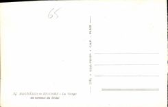 CPA Bagneres de Bigorre La Vierge au Sommet du Bedat