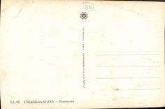 CPA Uriage les Bains Panorama 