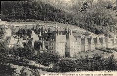 CPA Dauphine Vue generale du Couvent de la Grande Chartreuse 