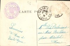 CPA Dauphine Vue generale du Couvent de la Grande Chartreuse 