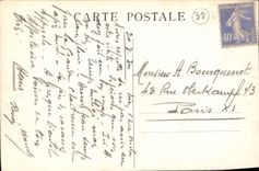 CPA Grenoble Le Palais de Justice et Statue de Bayard 