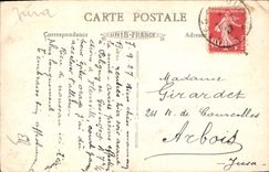 CPA Baume les Messieurs Jura Vue generale de la Vallee