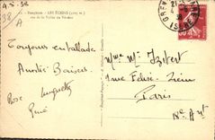 CPA Dauphine Les Ecrins vus de la Vallee du Veneon 