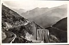 CPA Col de Braus Les Lacets vers Sospel 