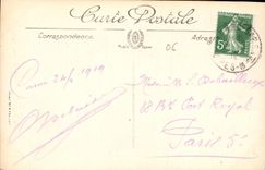 CPA Cannes Panorama pris du Mont Chevalier 