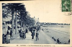 CPA Cannes La Promenade de la Croisette 
