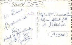 CPA Nice Vue du Chateau 