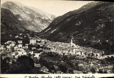 CPA St Martin Vesubie Vue generale 