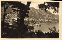 CPA Cote d'Azur Monte Carlo Vue generale prise de Monaco 