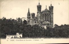 CPA Lyon Notre Dame de Fourviere L'Abside 