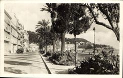 CPA Nice Le Quai des Etats Unis et le Mont Boron 